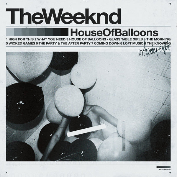 The Weeknd : House Of Balloons (2xLP, Mixtape, RE)