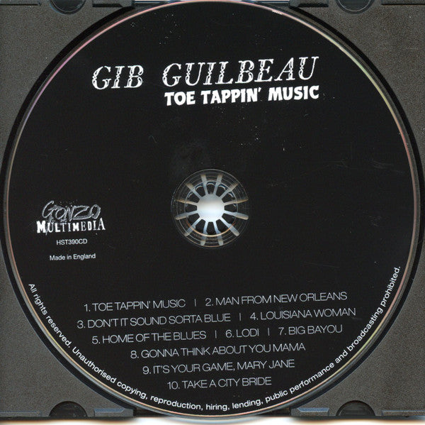 Gib Guilbeau : Toe Tappin' Music (CD)