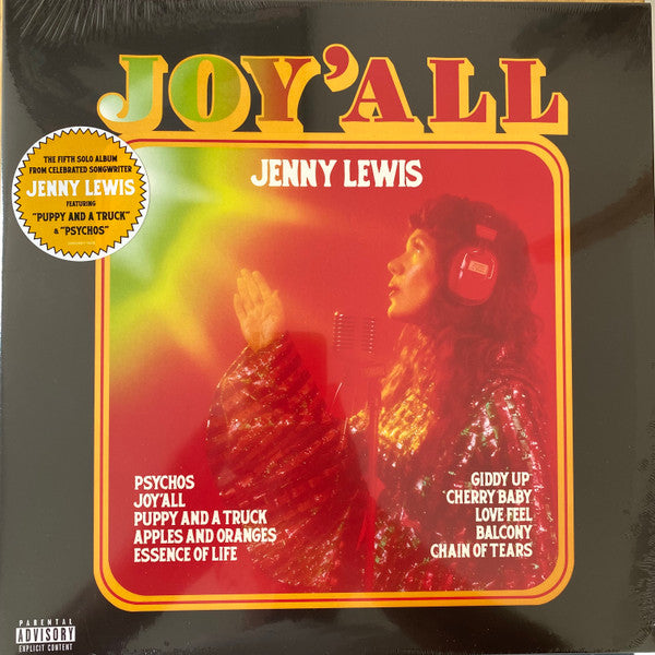 Jenny Lewis : Joy'All (LP, Album)