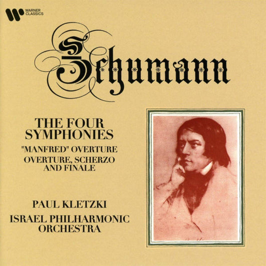 Schumann*, Paul Kletzki, Israel Philharmonic Orchestra : The Four Symphonies; "Manfred" Overture; Overture, Scherzo And Finale (2xCD, Comp, Mono, RM)