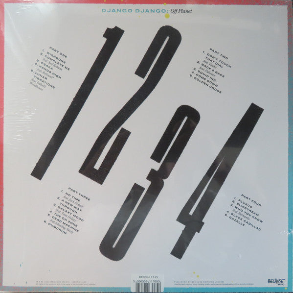 Django Django : Off Planet Parts 1-4  (2xLP, Album, Ltd, Whi)