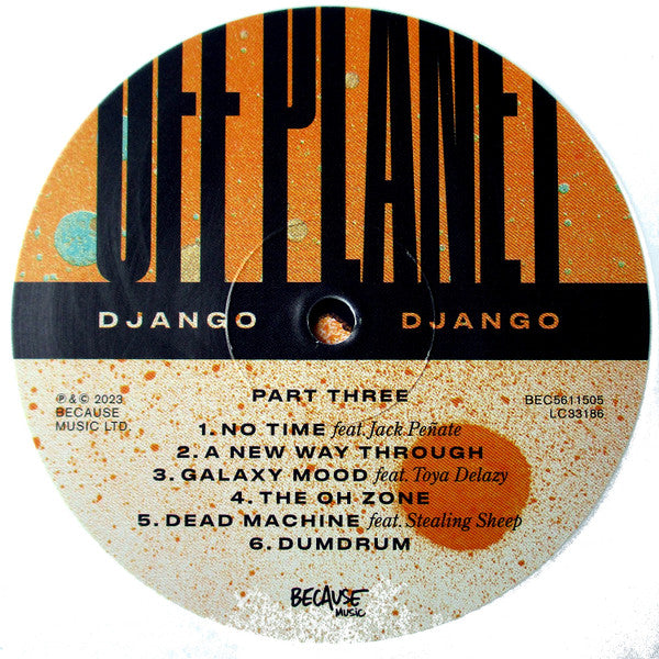 Django Django : Off Planet Parts 1-4  (2xLP, Album, Ltd, Whi)