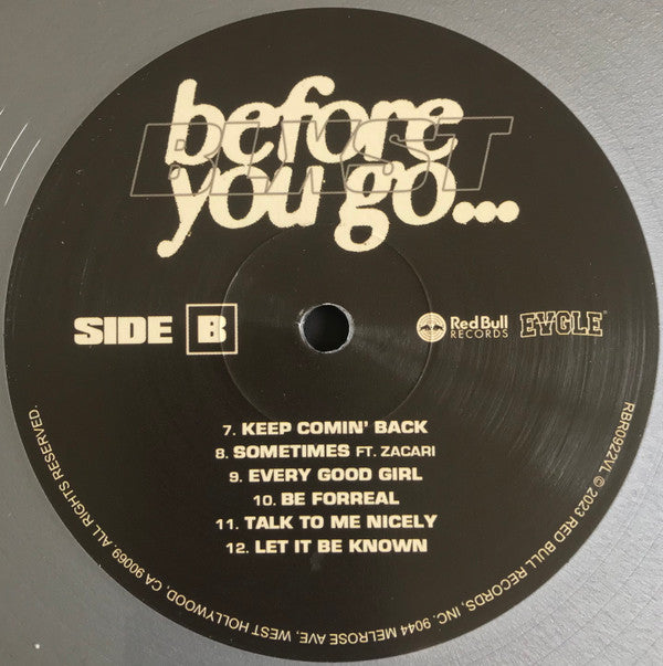 Blxst : Before You Go (LP, Mixtape, Bla)