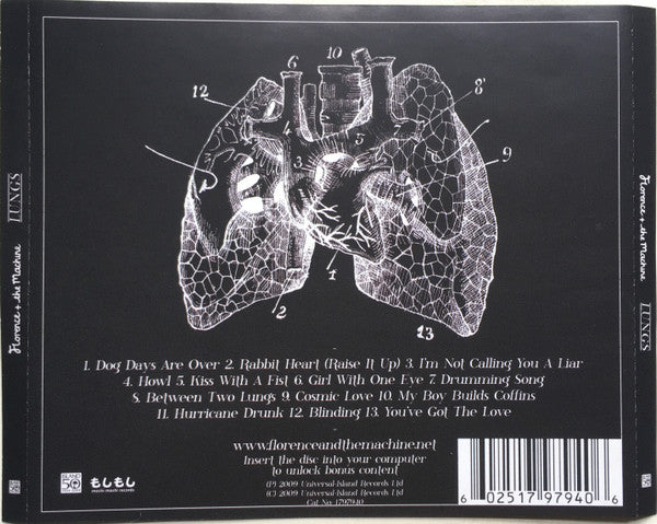 Florence + The Machine* : Lungs (CD, Album, Enh)