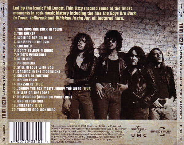 Thin Lizzy : Waiting For An Alibi - The Collection (CD, Comp, Son)