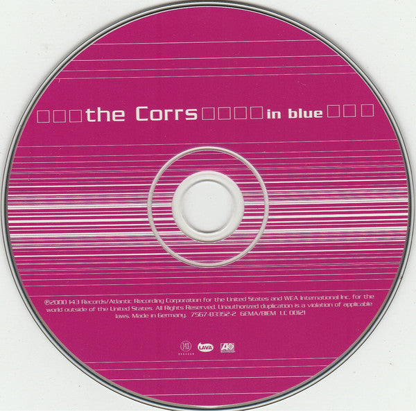 The Corrs : In Blue (CD, Album)