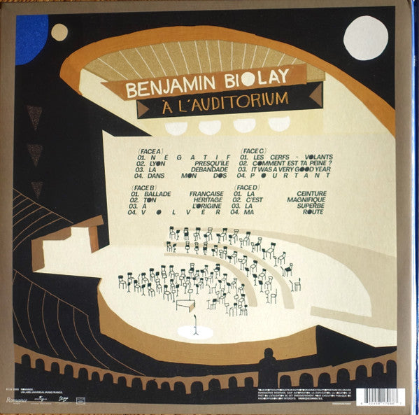 Benjamin Biolay : À L'Auditorium (2xLP, Album)