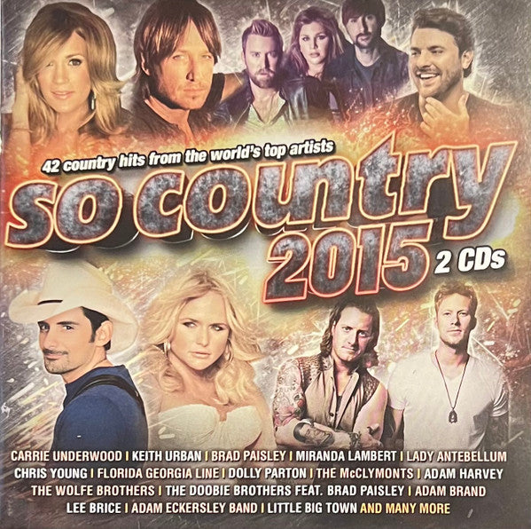 Various : So Country 2015 (2xCD, Comp)