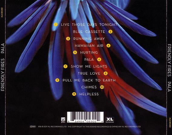 Friendly Fires : Pala (CD, Album)