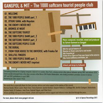 Gangpol Und Mit : The 1000 Softcore Tourist People Club (CD, Album, Dig)