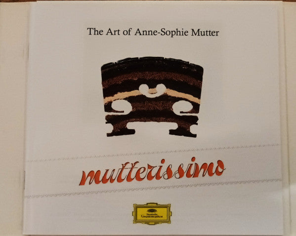 Anne-Sophie Mutter : Mutterissimo: The Art Of Anne-Sophie Mutter (2xCD, Comp, Dig)