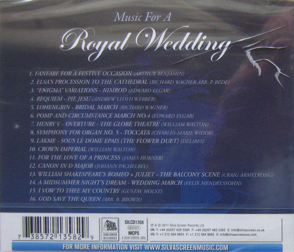 Various : Music For A Royal Wedding (CD)