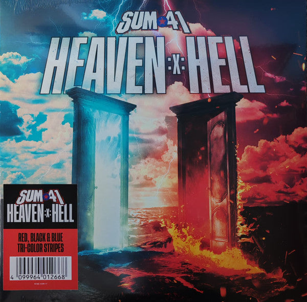 Sum 41 : Heaven :x: Hell (2xLP, Album, Ltd, Red)