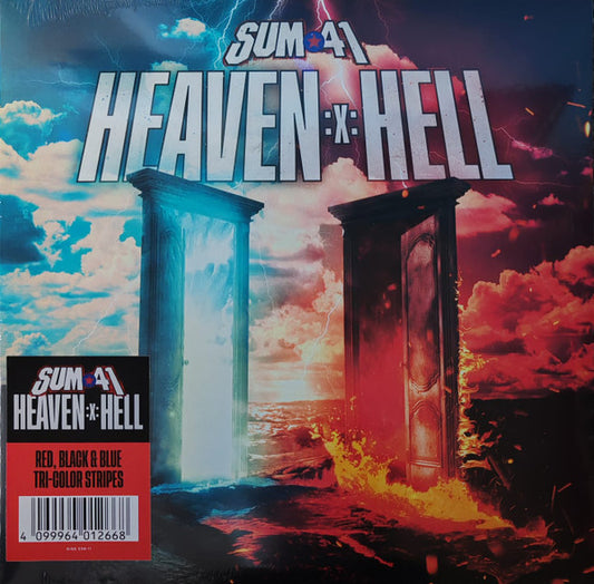 Sum 41 : Heaven :x: Hell (2xLP, Album, Ltd, Red)