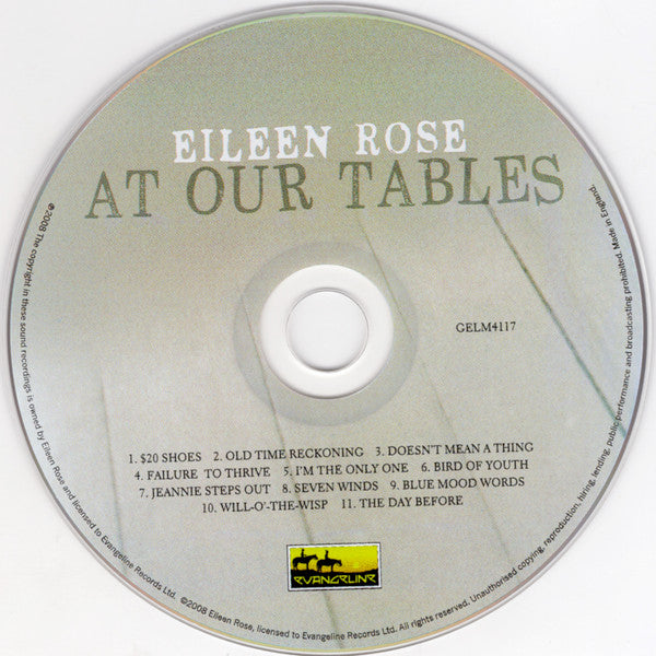 Eileen Rose : At Our Tables (CD, Album)