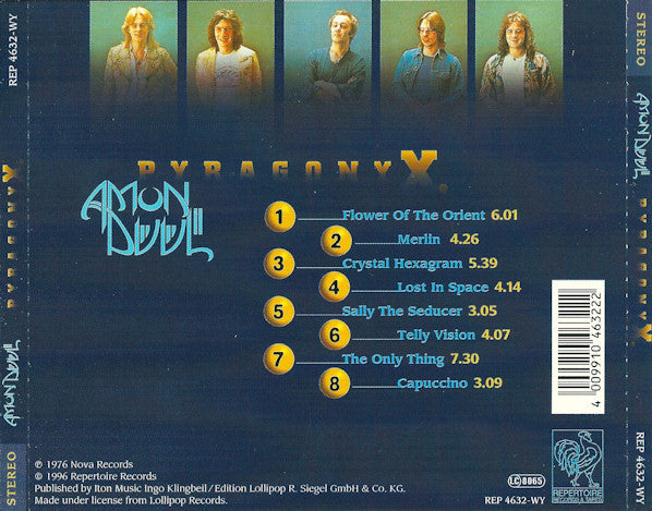 Amon Düül II : Pyragony X (CD, Album, RE)