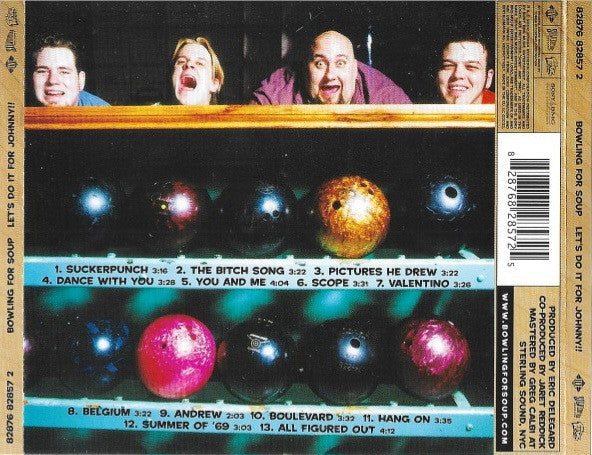 Bowling For Soup : Let's Do It For Johnny!! (CD, Album, RE)