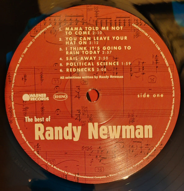 Randy Newman : The Best Of Randy Newman (2xLP, Comp, Ltd, RE, RM, Sea)