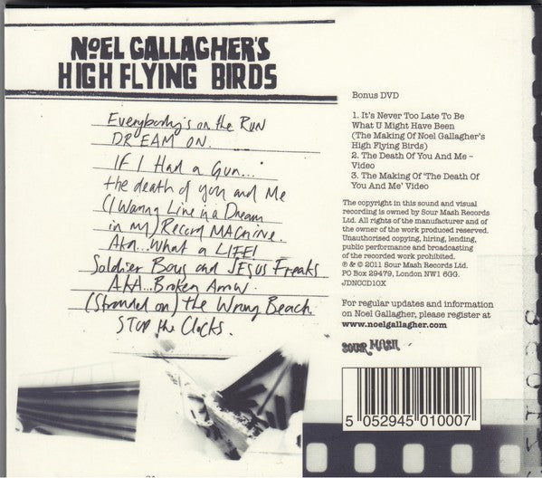 Noel Gallagher's High Flying Birds : Noel Gallagher's High Flying Birds (CD, Album + DVD-V, NTSC + Ltd)