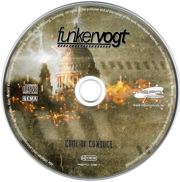 Funker Vogt : Code Of Conduct (CD, Album)