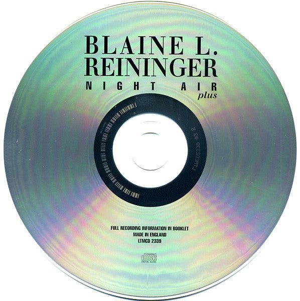 Blaine L. Reininger : Night Air Plus (CD, Album, RE, RM)