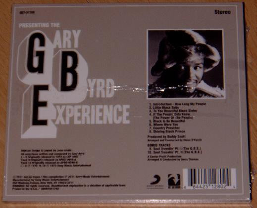 Gary Byrd : Presenting The Gary Byrd Experience (CD, Album, RE, Dig)