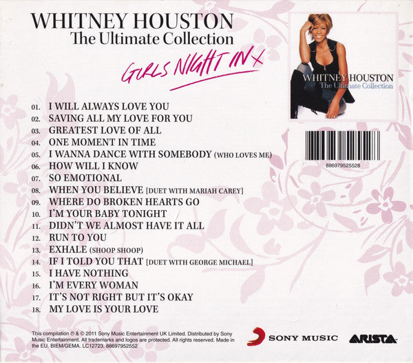 Whitney Houston : The Ultimate Collection (CD, Comp, RE)