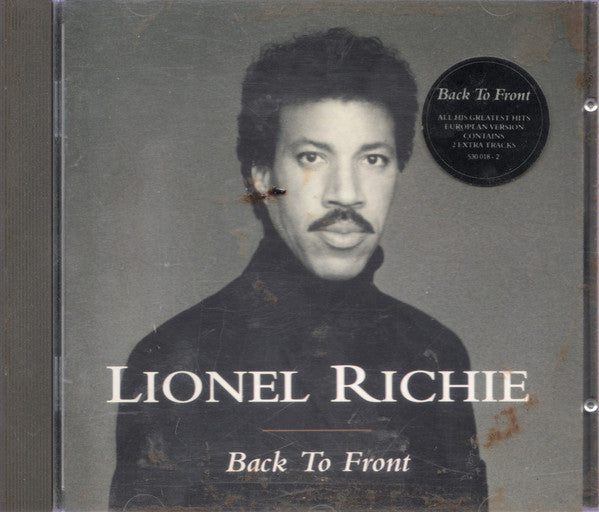 Lionel Richie : Back To Front (CD, Comp, RE, RP)