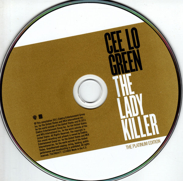 Cee-Lo : The Lady Killer (The Platinum Edition) (CD, Album, RE)