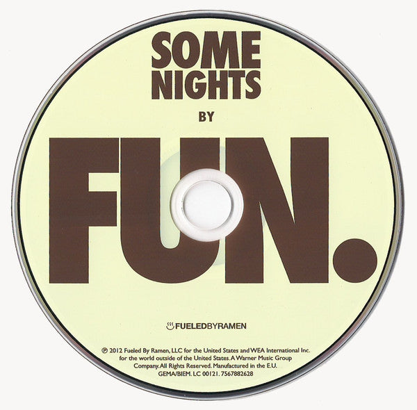 Fun. : Some Nights (CD, Album)