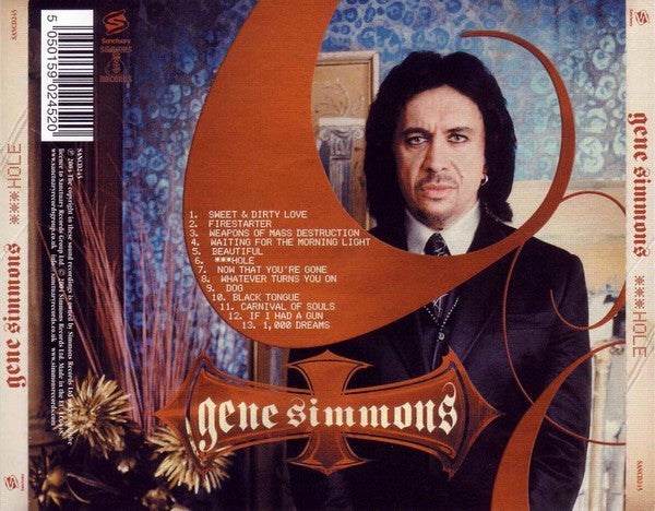 Gene Simmons : ***hole (CD, Album)