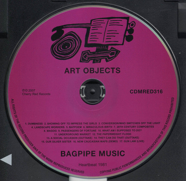 Art Objects : Bagpipe Music (CD, Album, RE)