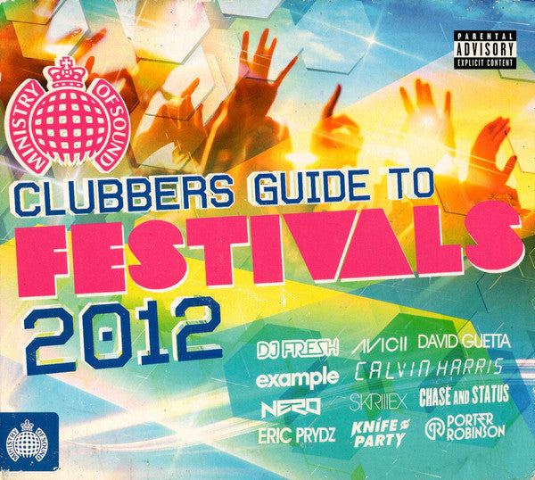 Various : Clubbers Guide To Festivals 2012 (3xCD, Comp, Mixed)