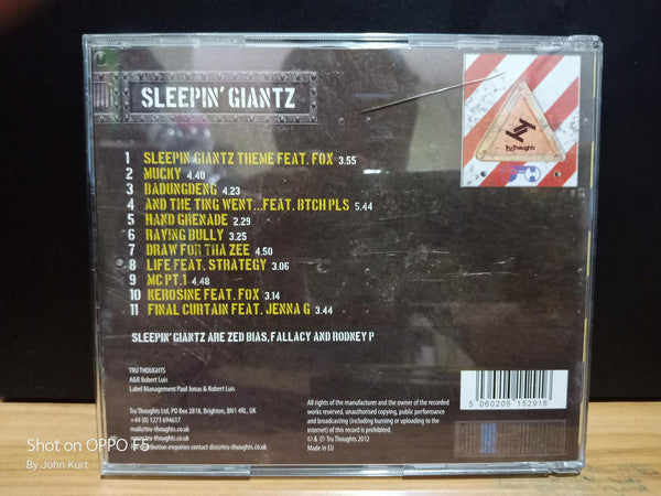 Sleepin' Giantz : Sleepin' Giantz (CD, Album)