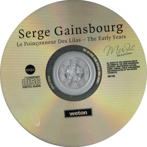 Serge Gainsbourg : Le Poinçonneur Des Lilas - The Early Years (CD, Comp)