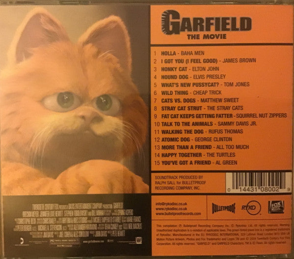 Various : Garfield  The Movie (Music From And Inspired By The Motion Picture) (CD, Comp)