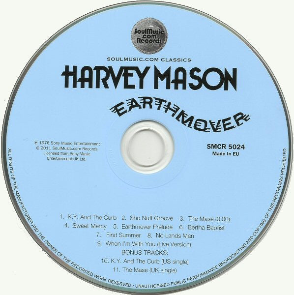 Harvey Mason : Earthmover (CD, Album, RE, RM, Exp)