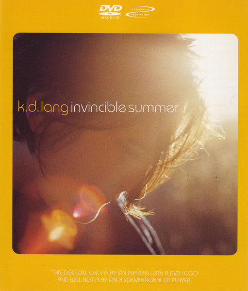 k.d. lang :  Invincible Summer  (DVD-A, Album, Multichannel)