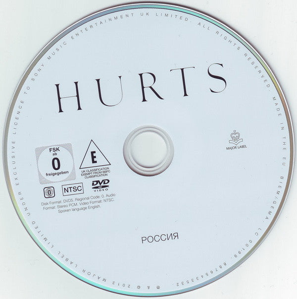 Hurts : Exile (CD, Album + DVD-V, Copy Prot., NTSC + Dlx, Ltd)