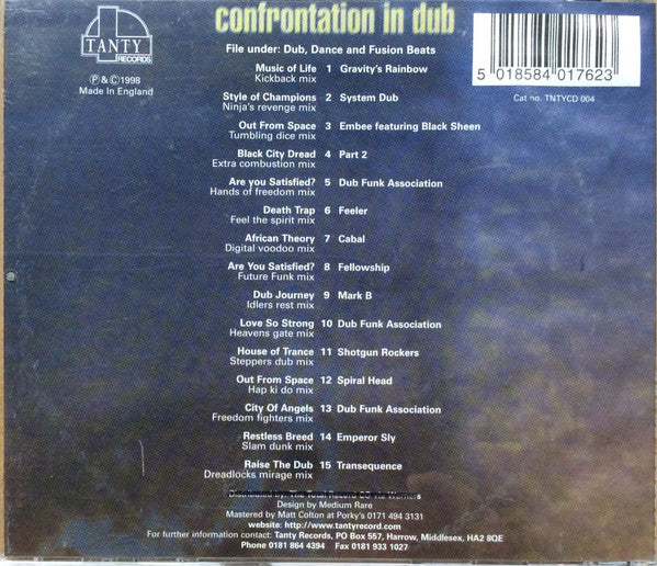 The Dub Funk Association : Confrontation In Dub (CD, Comp)