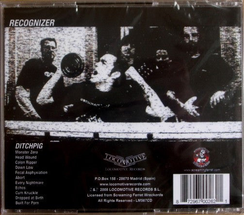 Recognizer : Ditchpig (CD, Album)