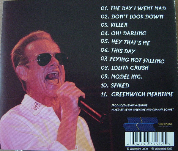 Graham Bonnet : The Day I Went Mad  (CD, Album, RE)