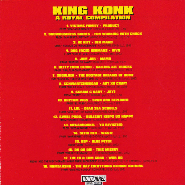 Various : King Konk - A Royal Compilation (CD, Comp, Smplr)