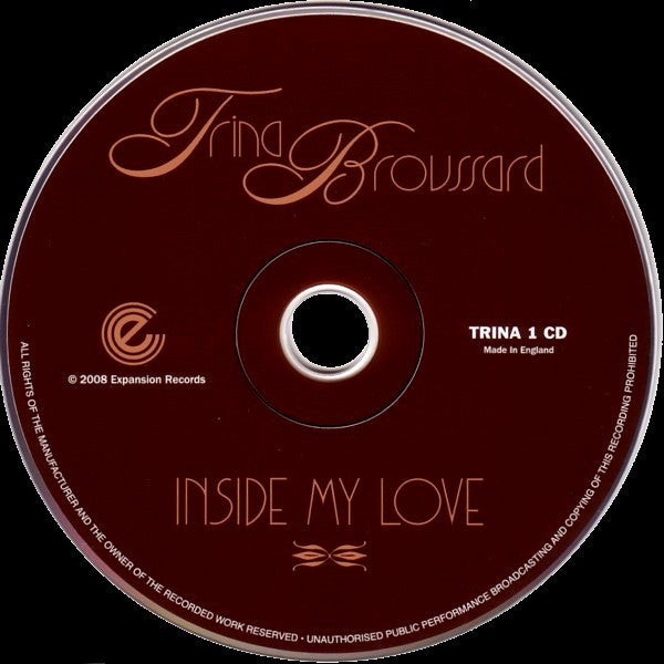 Trina Broussard : Inside My Love (CD, Album)