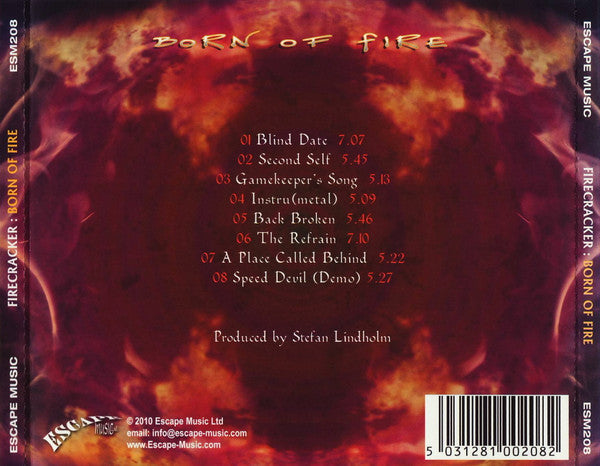 Firecracker (6) : Born Of Fire (CD, Album)