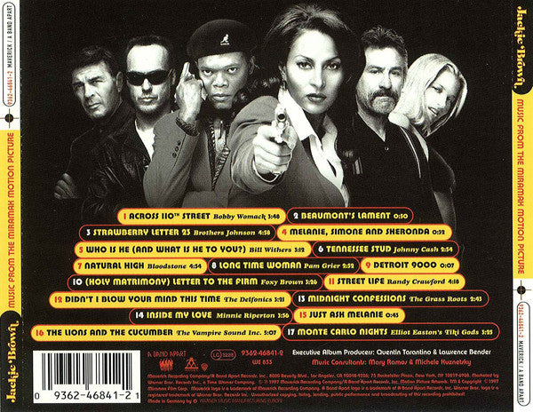 Various : Jackie Brown (Music From The Miramax Motion Picture) (CD, Album, Comp)