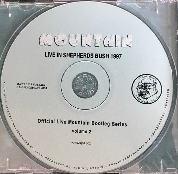 Mountain : Shepherds Bush Empire, London 1997 (CD, Album)