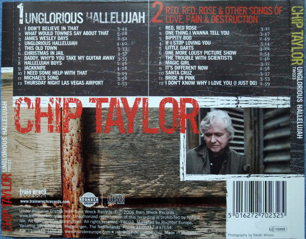 Chip Taylor : Unglorious Hallelujah (2xCD, Album)