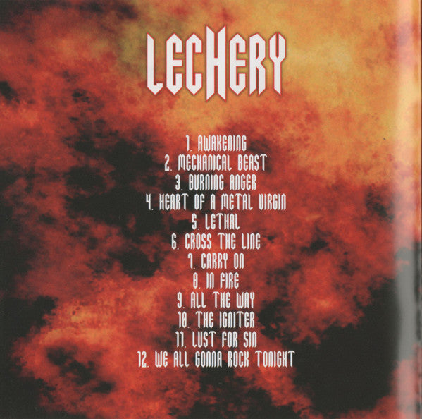 Lechery (2) : In Fire  (CD, Album)