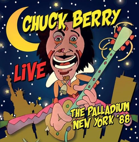 Chuck Berry Live The Palladium New York 88 ( DARK BLUE VINYL) Vinyl